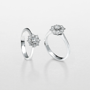 white gold and diamonds ring