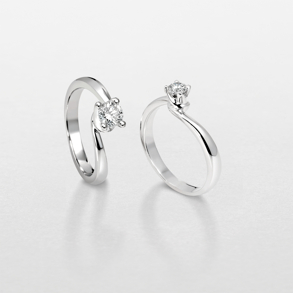 white gold and diamonds ring