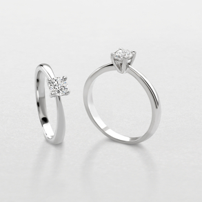 white gold and diamonds ring