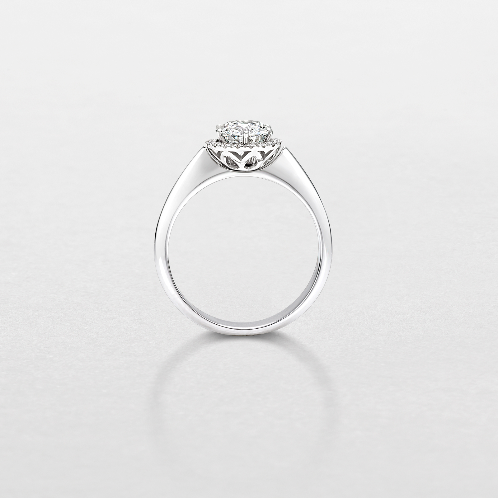 white gold and diamonds ring