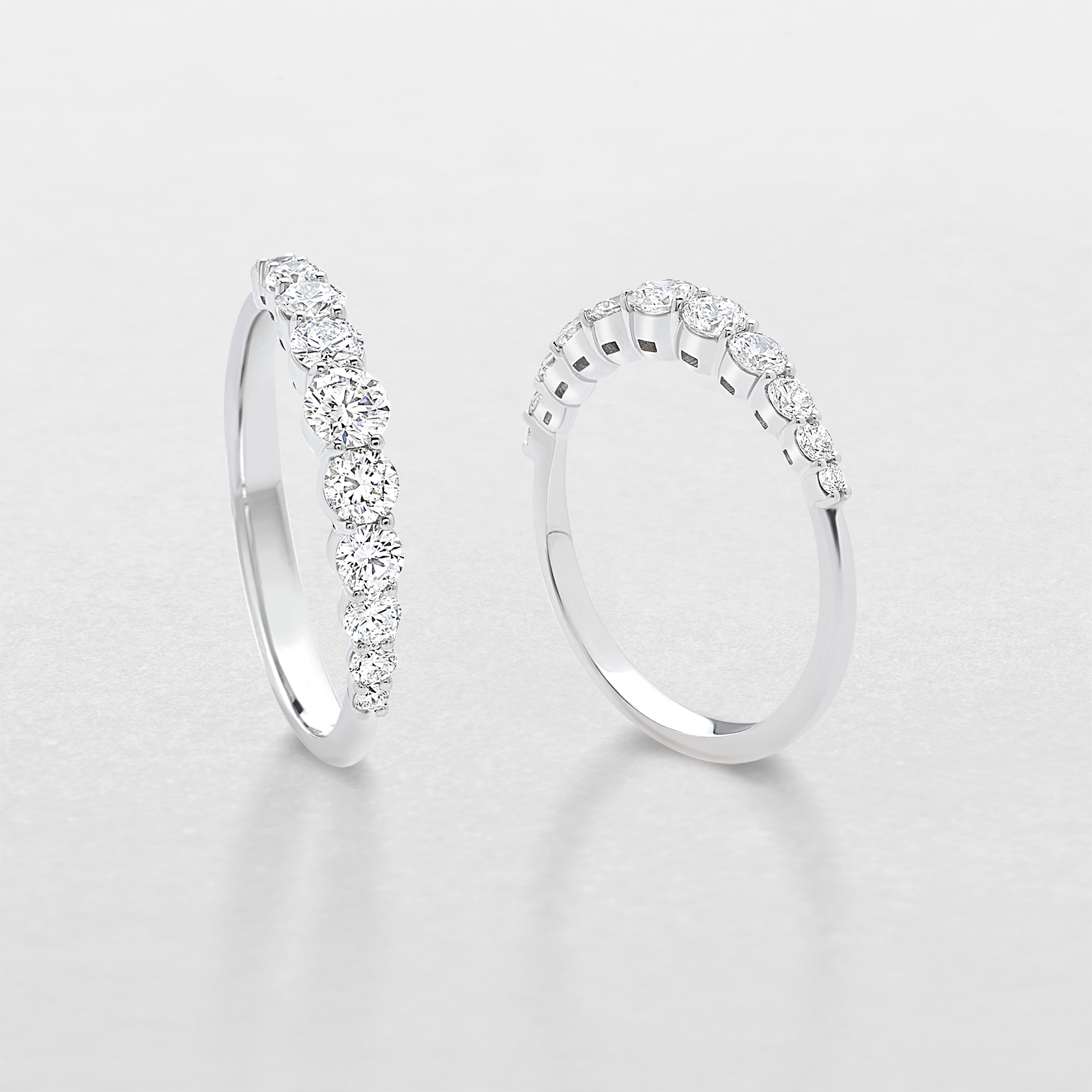 white gold and diamonds ring