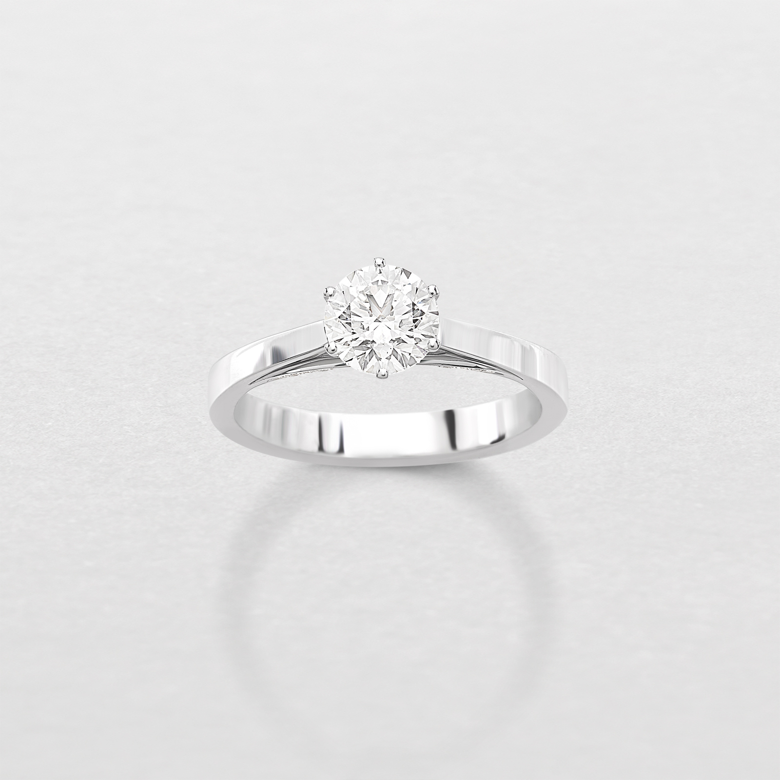 white gold and diamonds ring