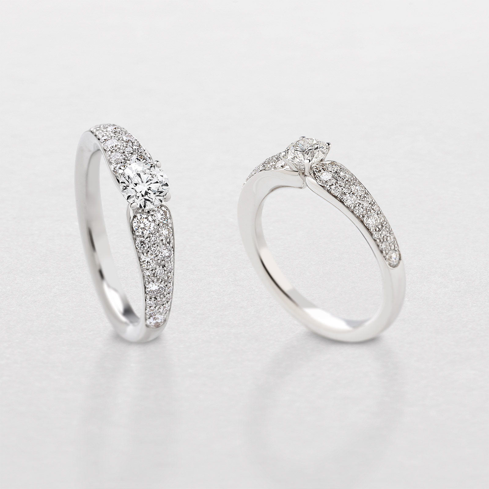 white gold and diamonds ring