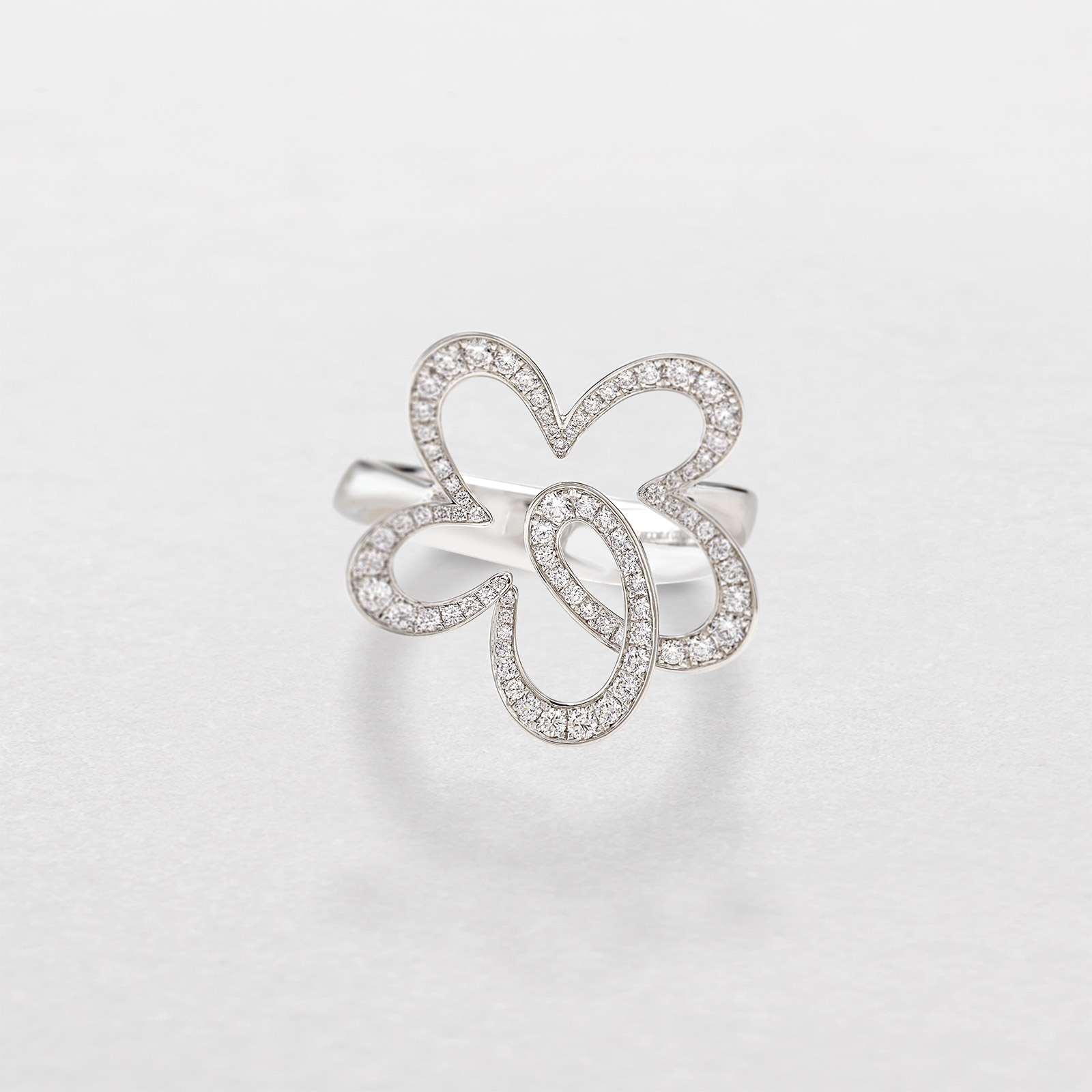 white gold and diamonds ring