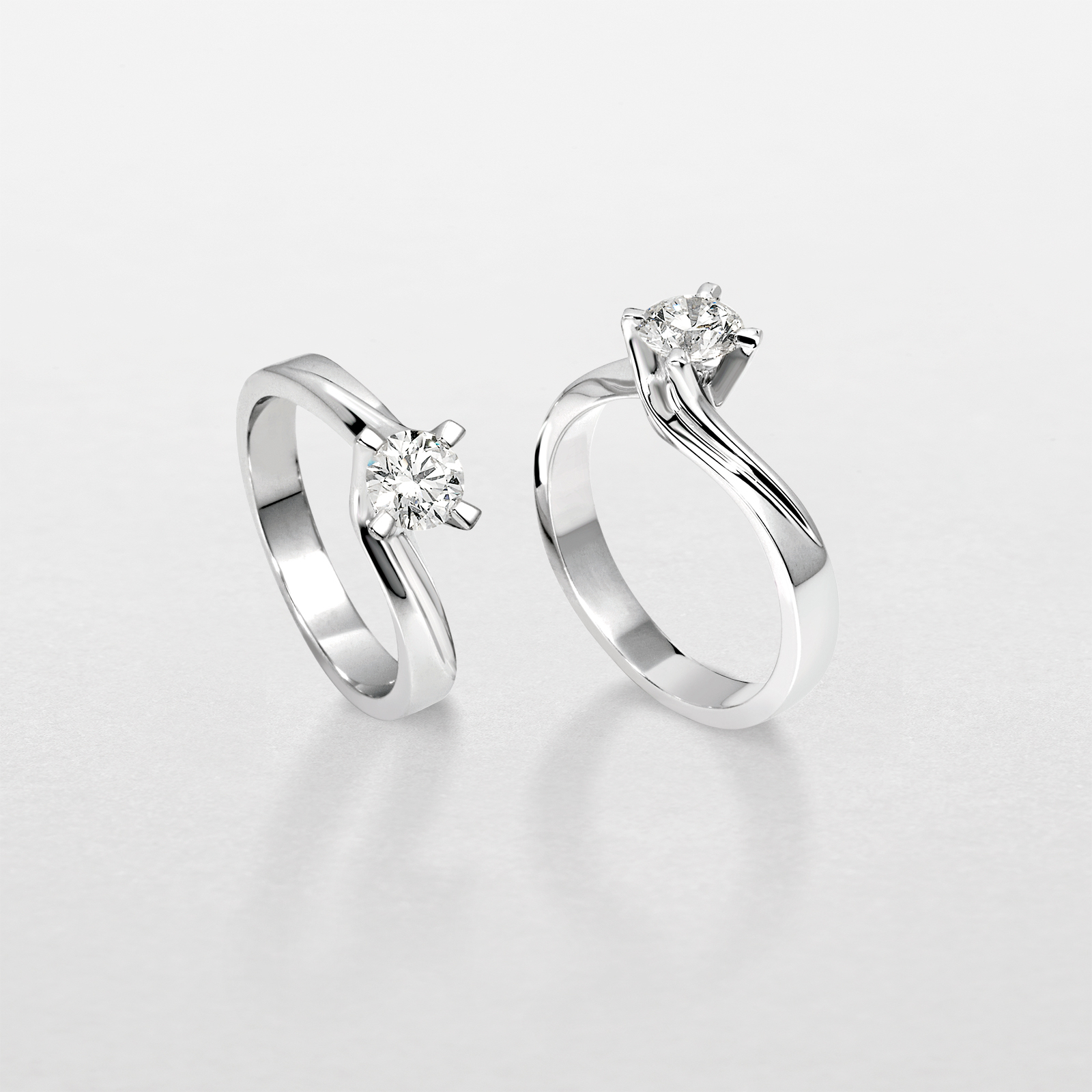 white gold and diamonds ring