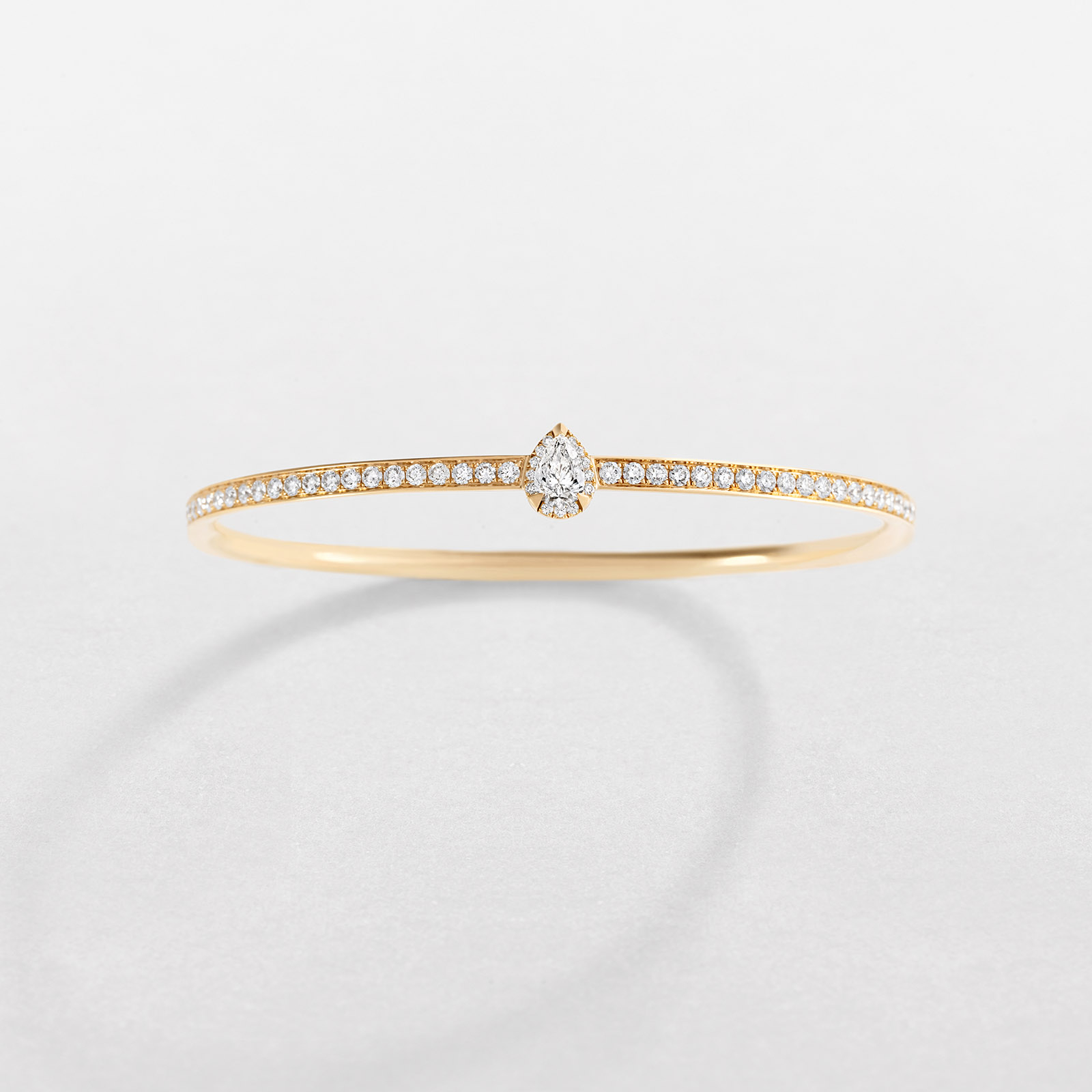 bracciale in oro rosa e diamanti