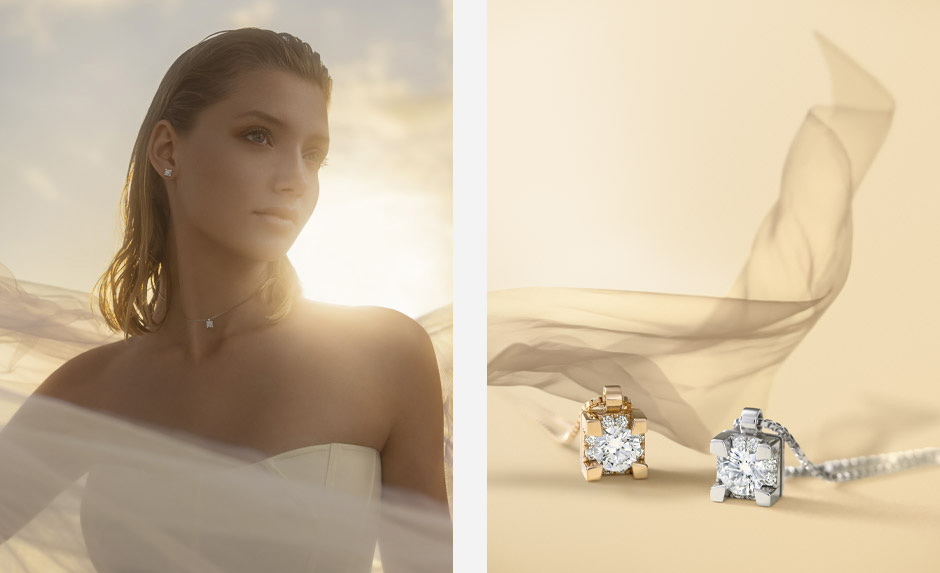 Giorgio Visconti, eleganza indossata. Gioielli da donna in oro e diamanti La luce Giorgio Visconti, è inconfondibile. Gioielli creati per una donna elegante, fatti di cura, dettaglio e amore, scoprili sul sito ufficiale